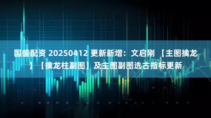 国盛配资 20250412 更新新增：文启刚 【主图擒龙】【擒龙柱副图】及主图副图选古指标更新